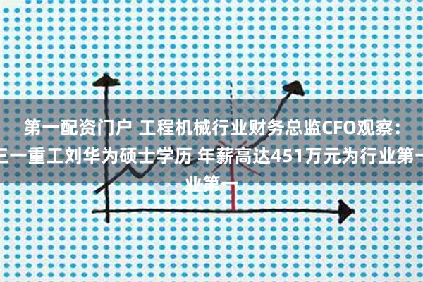 第一配资门户 工程机械行业财务总监CFO观察：三一重工刘华为硕士学历 年薪高达451万元为行业第一